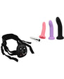 Adam & Eve Eve's Silicone Strap On Play 5-Piece Set