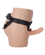 Addiction 7 in. Silicone Hollow Dong Strap-On Beige