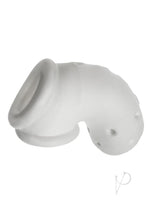 Airlock Air-Lite Vented Silicone Chastity - White Ice