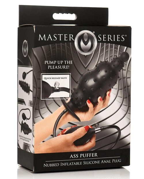Master Series Ass Puffer Inflator Inflatable Silicone Anal Plug