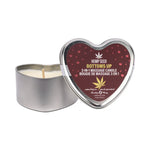 Earthly Body Hemp Seed Valentine 3-in-1 Massage Candle Bottom's Up