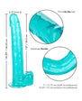Size Queen Dildo with Balls 12in - Blue