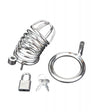 Blue Line Deluxe Chastity Cage