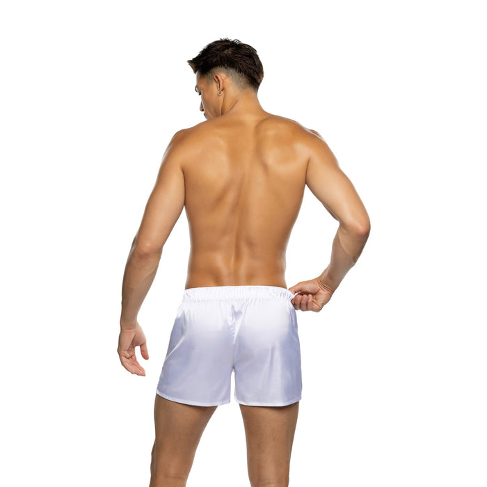 Playboy Burnout Bunny Boxer Briefs White/Black