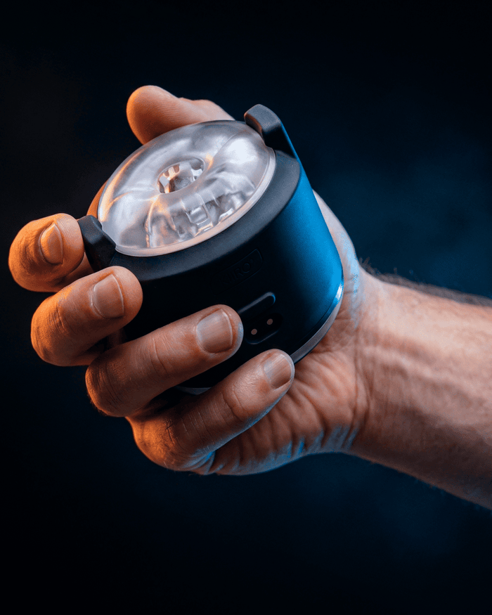 Kiiroo Powershot Interactive Dual Motor Rechargeable Silicone Male Vibrating Masturbator