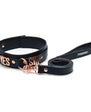 Punishment Yes Sir Collar/Leash - Rose Gold