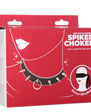 Punishment Spiked Choker - Rose Gold