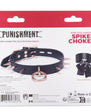 Punishment Spiked Choker - Rose Gold