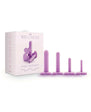 Wellness 4-Pc Silicone Dilator Kit Purple