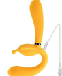 Monarch Silicone Rechargeable Triple Strapless Strap-On - Yellow