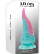 Selopa Stuck on You Rechargeable Silicone Dildo - Pink/Blue