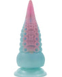 Selopa Stuck on You Rechargeable Silicone Dildo - Pink/Blue