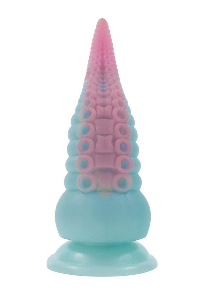 Selopa Stuck on You Rechargeable Silicone Dildo - Pink/Blue