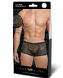 Lace King Lace Boxers - Black