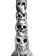 Creature Cocks Tower of Doom Silicone Dildo - Gray/White