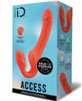 Bodywand I.D. Access Rechargeable Silicone Strapless Strap-On - Coral