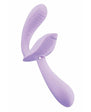 Bodywand I.D. Petal Rechargeable Silicone Strapless Strap-On - Lilac