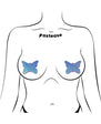 Pastease Premium Glitter Butterfly - Blue O/S