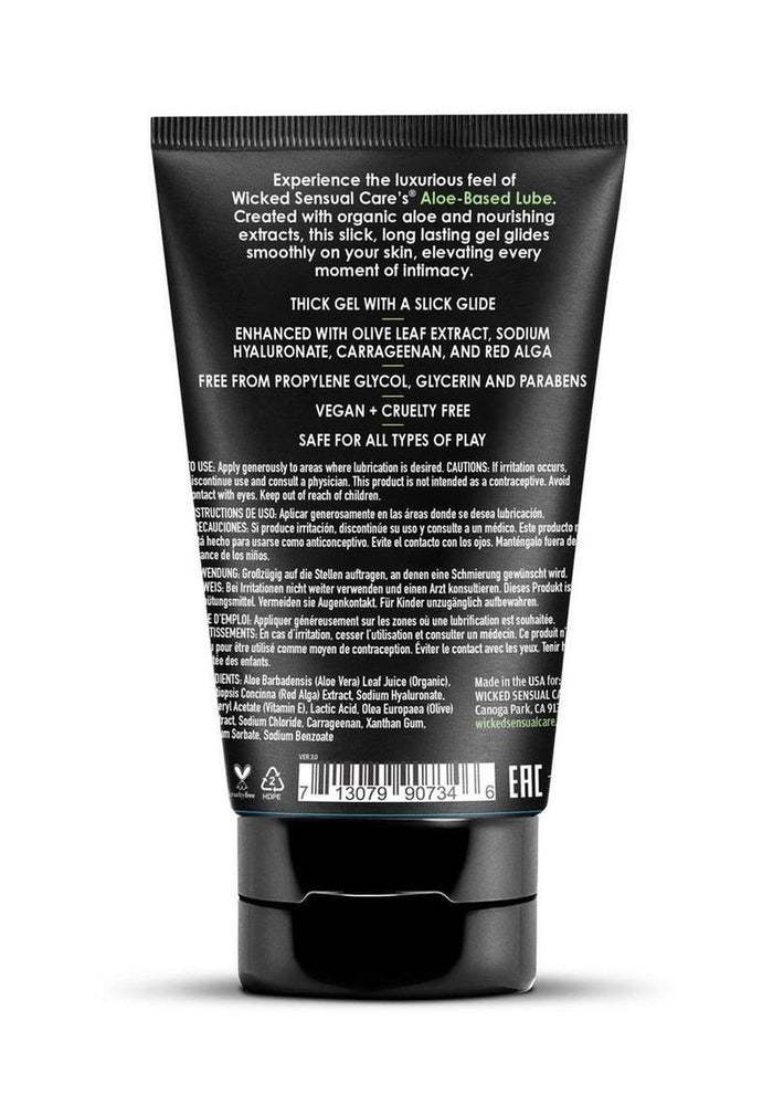 Wicked Sensual Aloe Lubricant 4oz