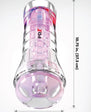PDX Elite ViewTube XXL See-Thru EZ-Grip LED Stroker - Clear