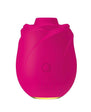 Womanizer Rose Rechargeable Silicone Air Pulse Clitoral Vibrator - Pink/Gold