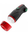 Masturs Raven Shadow Sinner Rechargeable Multi Function Masturbator - Black