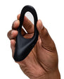 We-Vibe Verge 2 Rechargeable Silicone Vibrating Perineum Cock Ring - Black