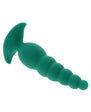 Gender X The Rattler Rechargeable Silicone Twirling Prostate Vibrator - Green