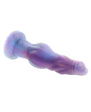 Gender X Imaginary Friend Rechargeable Silicone Vibrating Dildo with Remote - Multicolor