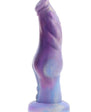 Gender X Imaginary Friend Rechargeable Silicone Vibrating Dildo with Remote - Multicolor