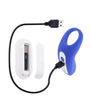 Take Your Pick Rechargeable Silicone Bullet Set with Remote - Blue/White