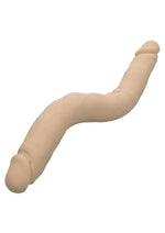 Silicone Studs Bend and Hold Dual Dildo 16in