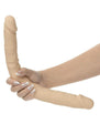 Silicone Studs Bend and Hold Dual Dildo 16in