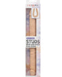 Silicone Studs Bend and Hold Dual Dildo 12in