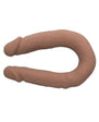 Silicone Studs Bend and Hold Dual Dildo 12in