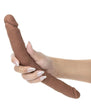 Silicone Studs Bend and Hold Dual Dildo 12in