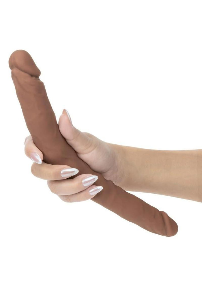Silicone Studs Bend and Hold Dual Dildo 12in