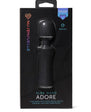 Nu Sensuelle Adore XRL8 Rechargeable Silicone Wand with Heat - Black