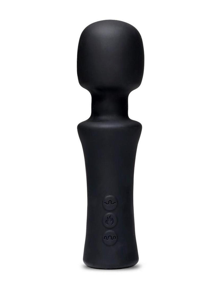 Nu Sensuelle Adore XRL8 Rechargeable Silicone Wand with Heat - Black