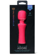 Nu Sensuelle Adore XRL8 Rechargeable Silicone Wand with Heat - Hot Pink