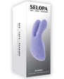 Selopa Handsy Rechargeable Silicone Palm Vibrator - Blue