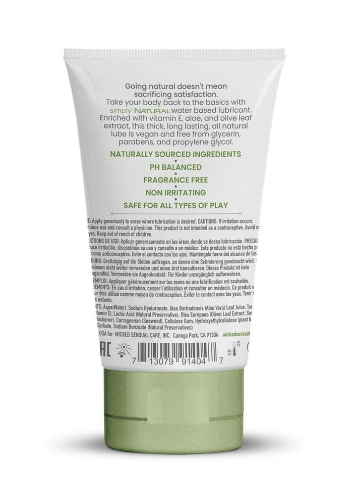 Wicked Simply Natural Aqua Enhanced with Olive Leaf Extract 4oz