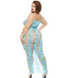 Lapdance Lingerie Blue Horizon Maxi Dress - Queen Size