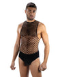 Envy Menswear Full Effect Fishnet (2 Piece) - OS - Black