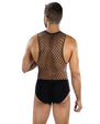 Envy Menswear Full Effect Fishnet (2 Piece) - OS - Black