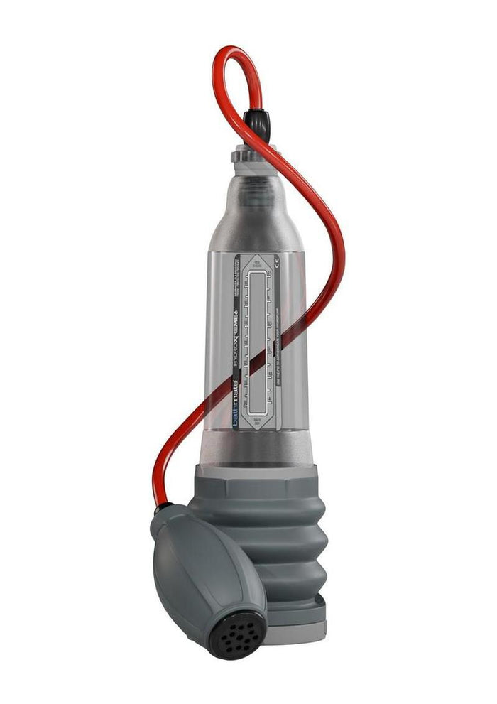 Bathmate HydroXtreme6 Penis Pump Only - Clear/Gray