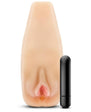 EnLust Sabrina Male Masturbator with Bullet Vibrator - Pussy - Vanilla