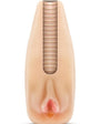 EnLust Sabrina Male Masturbator with Bullet Vibrator - Pussy - Vanilla