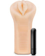 EnLust Emma Male Masturbator with Bullet Vibrator - Pussy - Vanilla