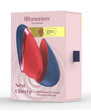 Womanizer Next Liberty Rechargeable Silicone Clitoral Stimulator - Blue/Red